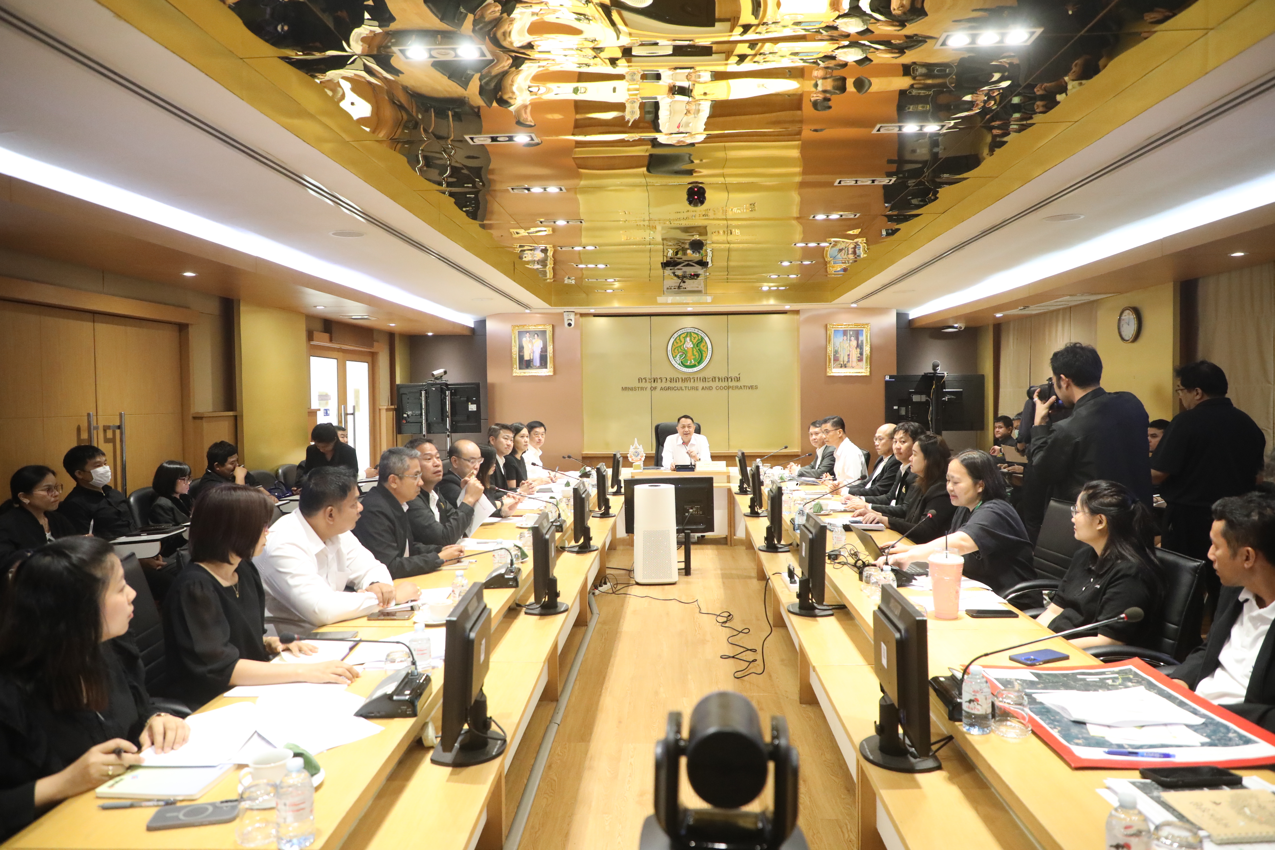 title - ส.ป.ก. เข้าร่วมประชุม ติดตามการขับเคลื่อนข้อสั่งการของรัฐมนตรีว่าการกระทรวงเกษตรและสหกรณ์